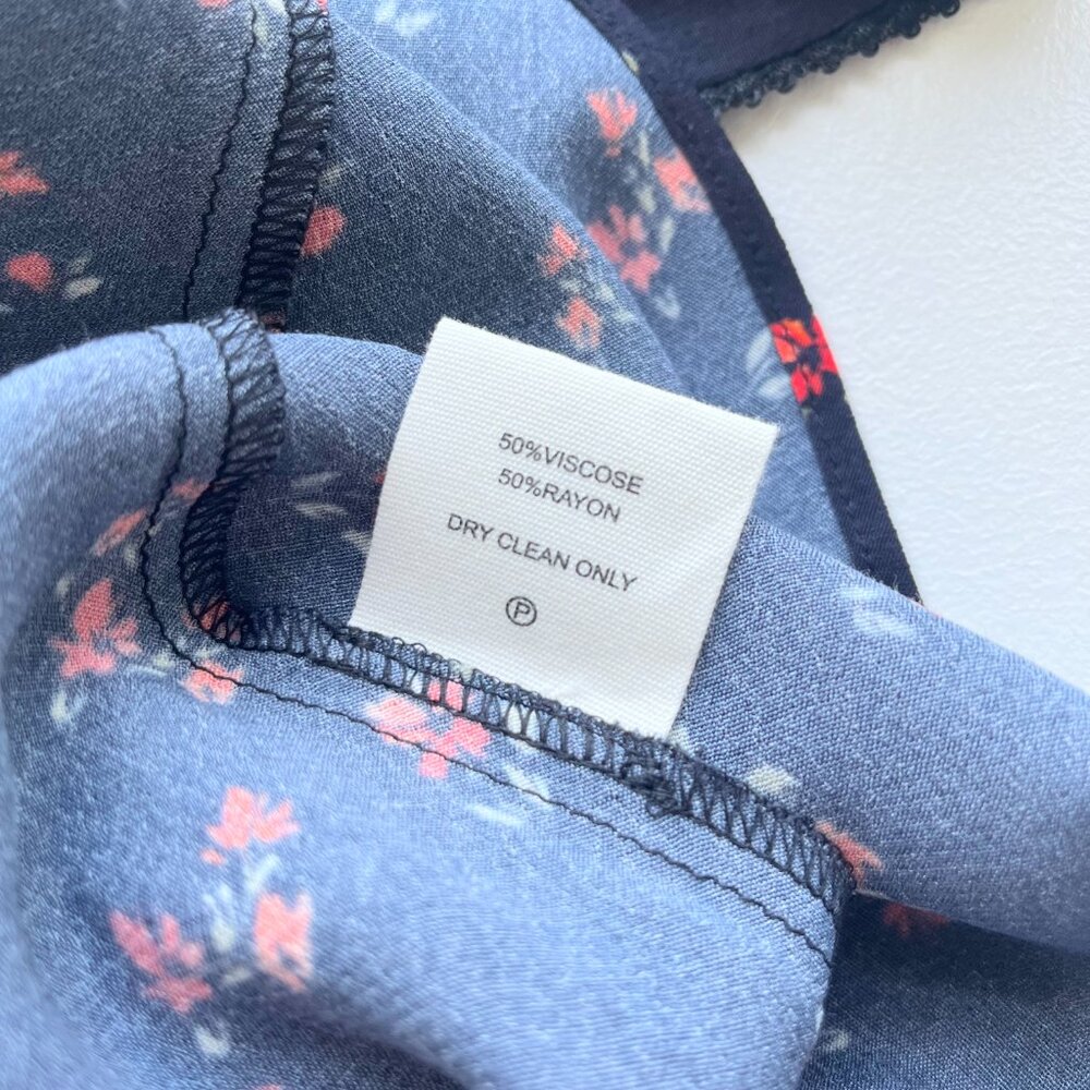 Rumored 'North Country' midi dress in Spanish Poppy (navy / red floral), size S - Picture 5 of 10